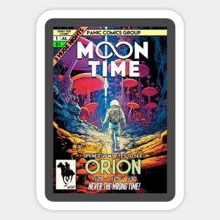 MOON TIME 1 Sticker